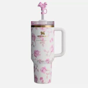 The Stanley x LoveShackFancy Quencher | 40 OZ - Ribbon Rosa (Order Confirmed)